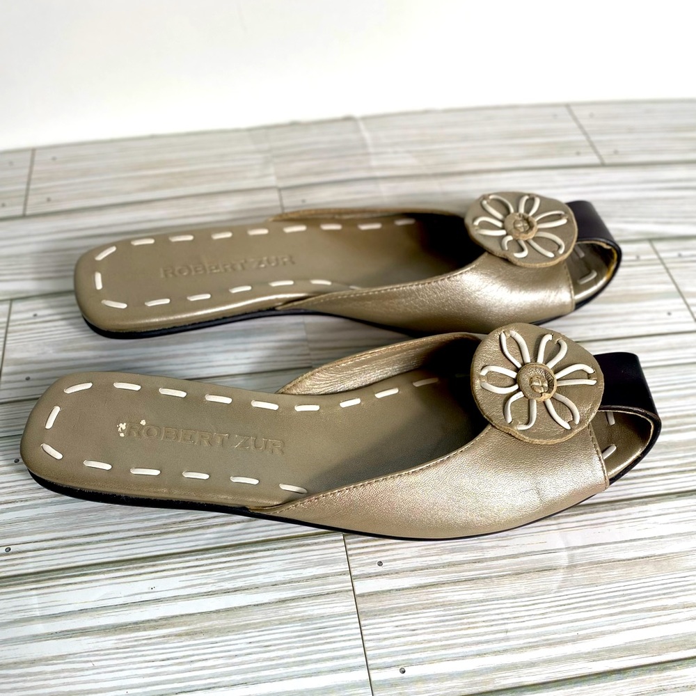 ROBERT ZUR Carousel Flats size 8.5